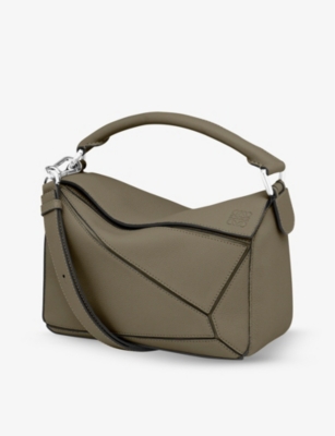 LOEWE - Puzzle small leather shoulder 