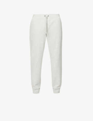 POLO RALPH LAUREN: Tapered mid-rise stretch-knit jogging bottoms