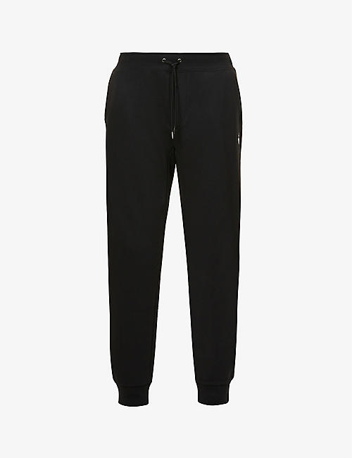 POLO RALPH LAUREN: Tapered mid-rise stretch-knit jogging bottoms