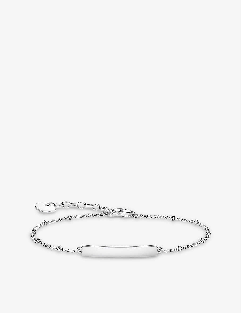 Thomas Sabo Dots Sterling-silver Bracelet In Silver-coloured