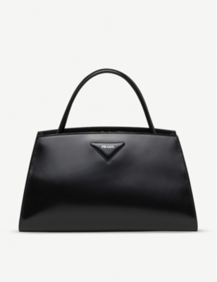 PRADA Brushed leather handbag Selfridges