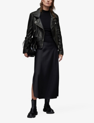 all saints leather jackets