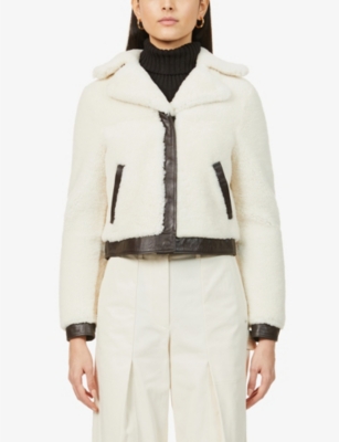 allsaints madsen shearling jacket