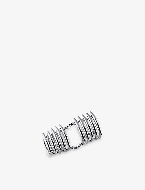 SHAUN LEANE: Quill sterling silver ring