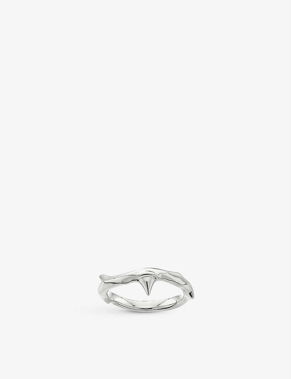 Shaun Leane Rose Thorn Sterling Silver Ring In Sterling Silver (silver)