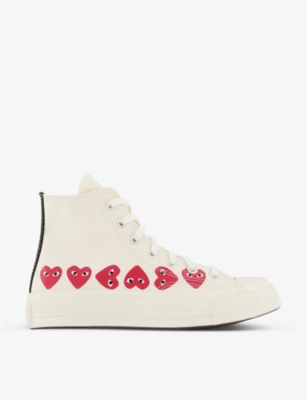 selfridges converse commes des garcons