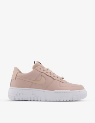 nike air force beige leather