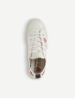 comme des garcons low top converse