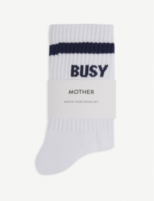 MOTHER Busy Doing Nothing Socks