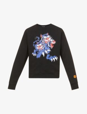 Kenzo x Kansai Yamamoto Jungle Cats sweatshir