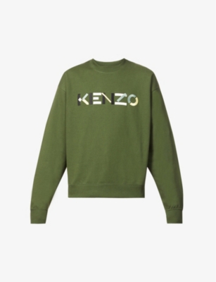 KENZO - Brand-embroidered crewneck 