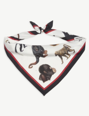 burberry monkey scarf