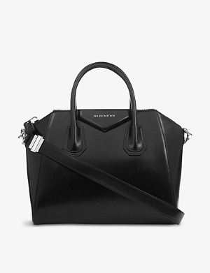 Givenchy Antigona Mini Leather Tote in White Womens Bags Tote bags 