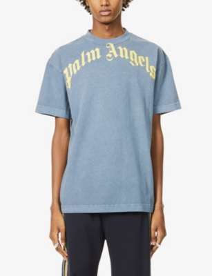 palm angels logo shirt