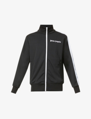 palm angels black track jacket