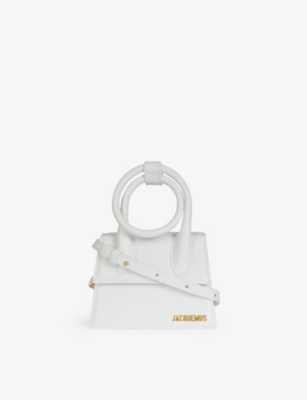 JACQUEMUS - Le Chiquito Noeud medium leather top-handle bag