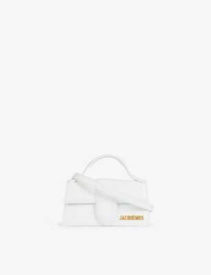 JACQUEMUS: Le Bambino leather top handle bag