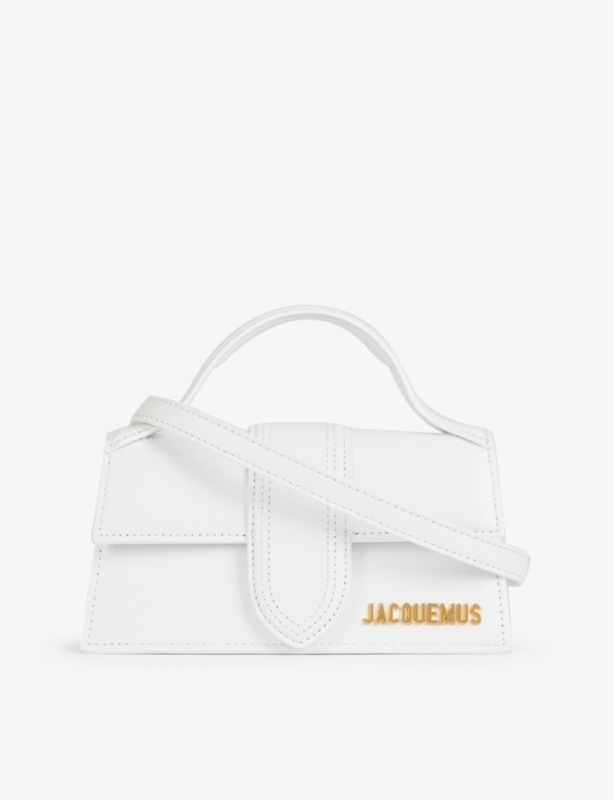 Le Bambino leather top handle bag