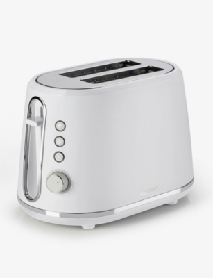 CUISINART: Neutrals two-slice stainless steel and plastic toaster