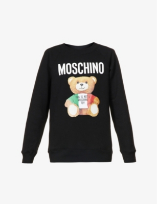 MOSCHINO - Teddy Bear-print cotton 