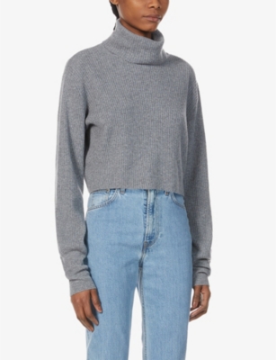 luisa cropped cashmere sweater