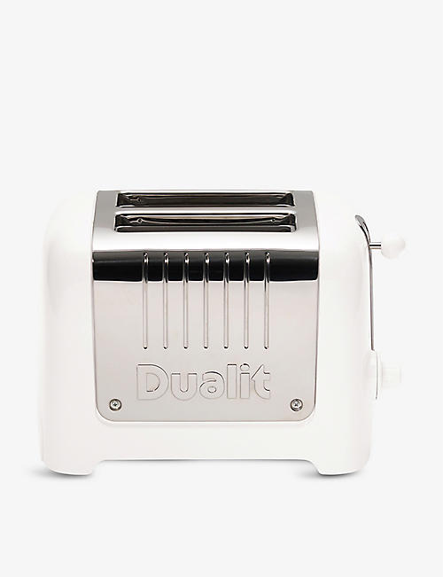 DUALIT: Lite two-slice stainless steel toaster