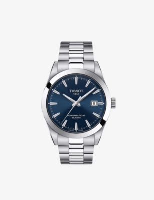 TISSOT: T127.407.11.041.00 Gentleman 80 Silicium stainless steel automatic watch