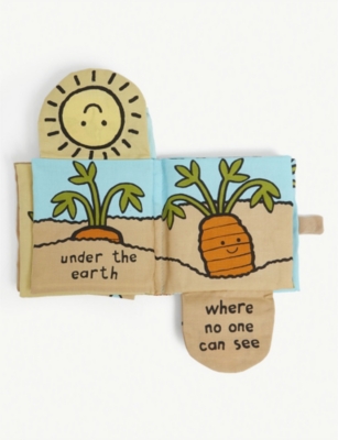 JELLYCAT - I am a Carrot soft book 