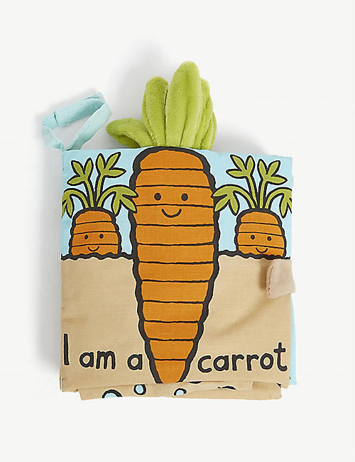 JELLYCAT: I am a Carrot soft book