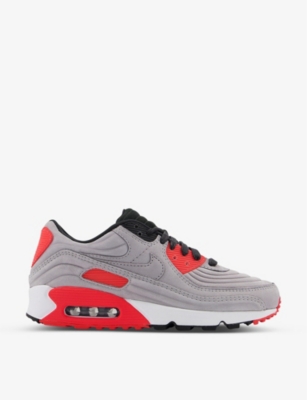 Air Max 90 leather and mesh trainers 
