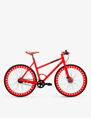 a red bike