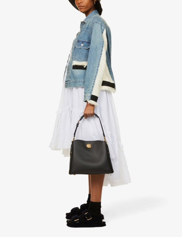 Wilow leather shoulder bag
