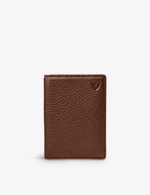 ASPINAL OF LONDON: Double Fold leather card holder