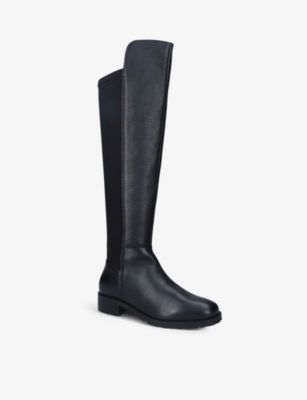 carvela black knee high boots