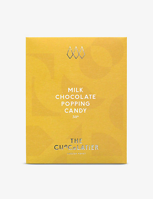 THE CHOCOLATIER: Popping candy milk chocolate bar 50g