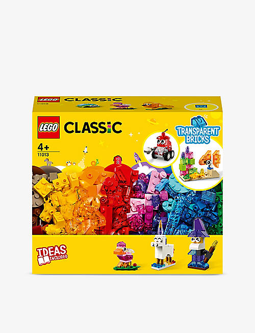 LEGO: LEGO® CLASSIC 11013 Creative Transparent Bricks set