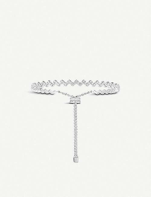 APM MONACO: Up and Down sterling silver bracelet