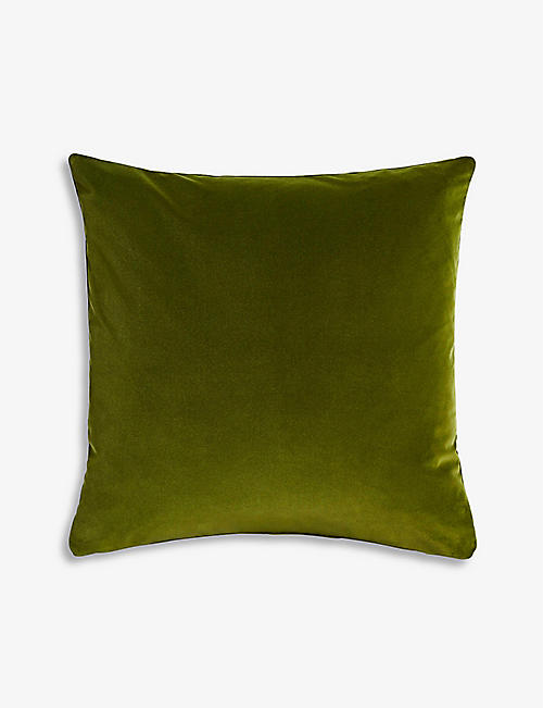 SOHO HOME: Monroe square velvet cushion 50cm