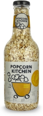 POPCORN KITCHEN: Giant Money Box simply sweet popcorn bottle 550g