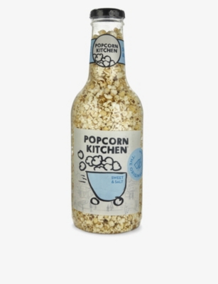 POPCORN KITCHEN: Giant Money Box sweet & salt popcorn bottle 550g