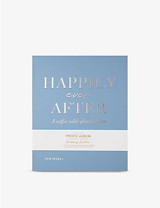PRINT WORKS: Happily Ever After coffee table photo album 21cm x 28cm