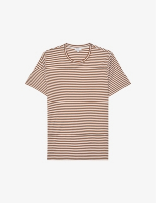 REISS Brodie cotton jersey T shirt Selfridges