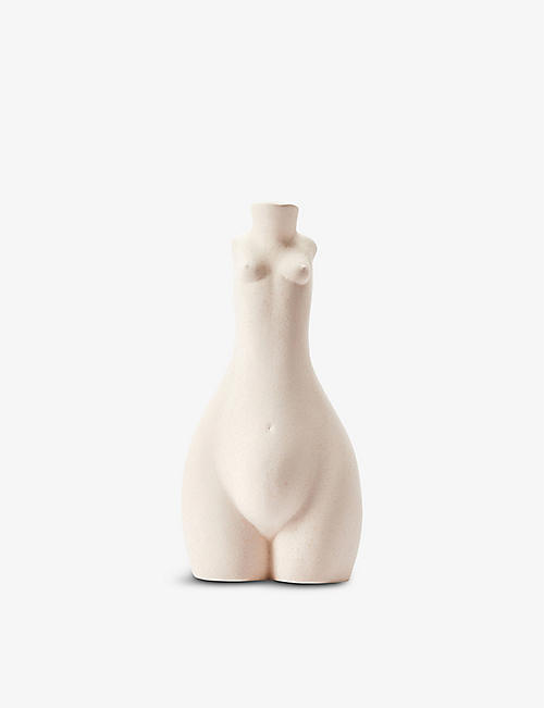 THE CONRAN SHOP: Anissa Kermiche Tit for Tat ceramic candlestick holder 26cm