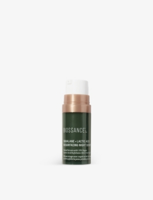 Biossance Squalane + Lactic Acid Resurfacing Night Serum 10ml
