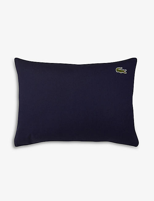 LACOSTE: Casual cotton cushion cover 50x70cm