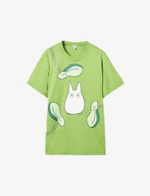 LOEWE Loewe x My Neighbor Totoro stretch cotton blend T shirt