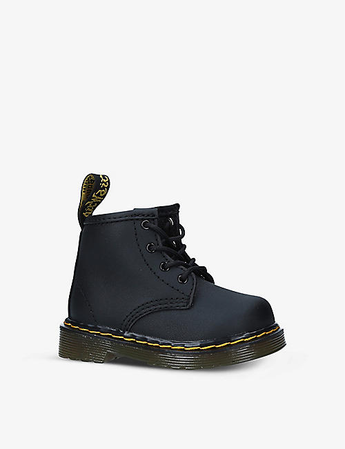 DR. MARTENS: 1460 lace-up leather ankle boots 6-24 months