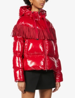 Pinko red outlet jacket