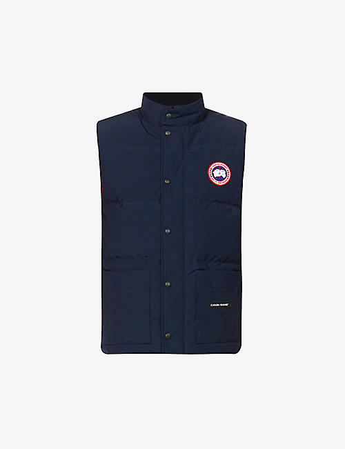 CANADA GOOSE: Freestyle padded slim-fit shell-down gilet