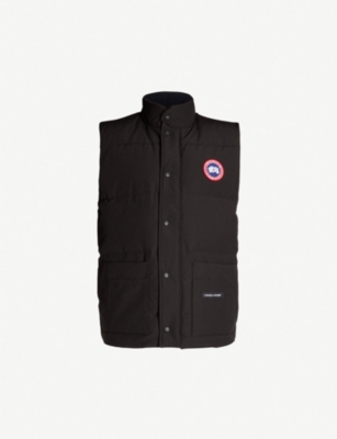 Canada goose bodywarmer store selfridges